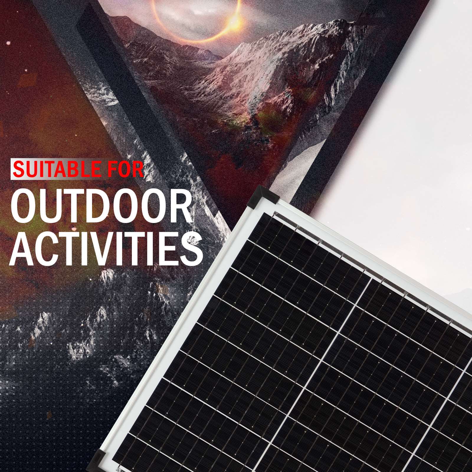 MaxRay 40W 12V Solar Panel Mini Kit